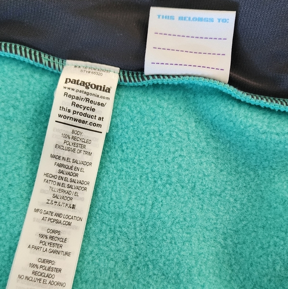 Patagonia Boy's Synchilla Jacket L (NWT) - Picture 6 of 6